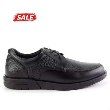 PLAYBOY SEPATU PANTOFEL PRIA ORIGINAL FORMAL KULIT ASLI ORI HITAM BLACK PL13