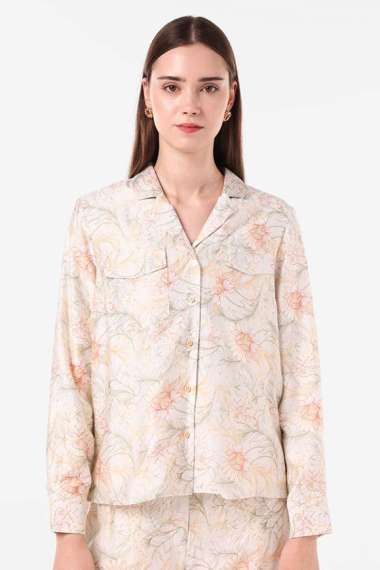 Minimal Noelle Blouse Yellow Light L Yellow_Light