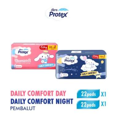 Hers Protex Daily Comfort Day 22pads | Hers Protex Daily Comfort Night 22pads day