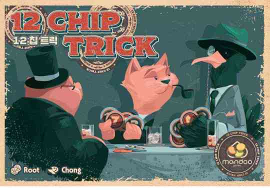 12 Chip Trick Board Game