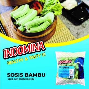 INDOMINA Olahan Ikan Sosis Bambu 500 Gram
