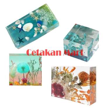 Cetakan Silikon Resin Craft DIY Sabun Kotak Single Box 9x20x6.5cm