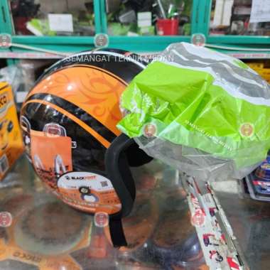 HELM HELMET MOTOR RETRO BOGO BLACKFOOT