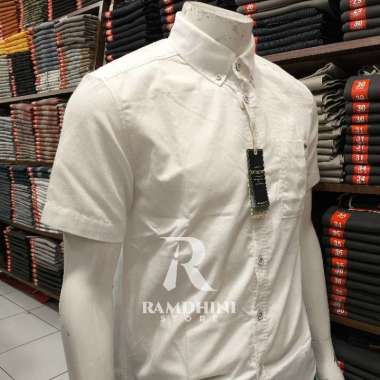 WATCHOUT Casual Kemeja Pria BASIC Pendek WS9001700 0624 L Putih