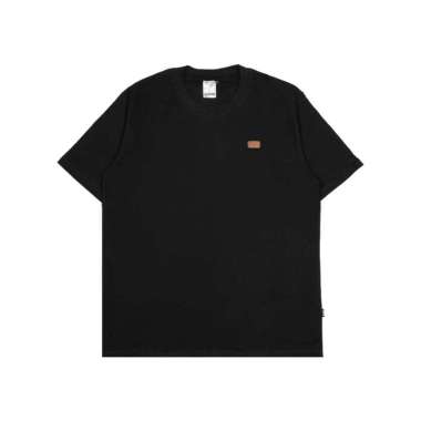 Otsky Kaos Pria Small Patch Leather TS WOVEN BLK L