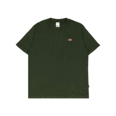 Otsky Kaos Pria Small Patch Leather TS WOVEN ARMY XL