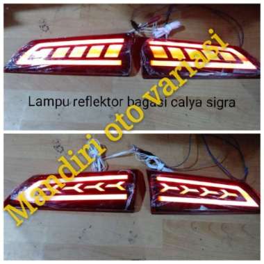 CALYA SIGRA REFLEKTOR LED BAGASI PINTU BELAKANG Terbaik