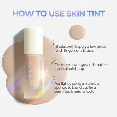 You Cloud Touch Blurring Skin Tint 20ml - Liquid Foundation Natural Finish Matte Y.O.U N504 Rose Van