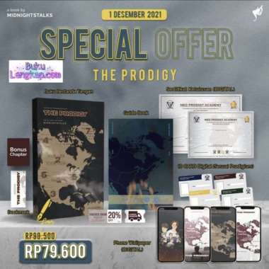 Buku Novel - The Prodigy (Midnightstalks) Original