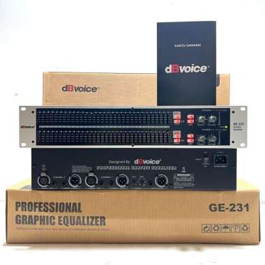 EQUALIZER DB VOICE GE-231 ORIGINAL