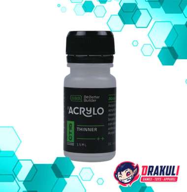 Acrylo Thinner for Model Kit (15ml) CT15