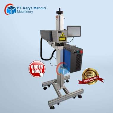 Vertical Fiber Coding Laser Mark Printer Machine