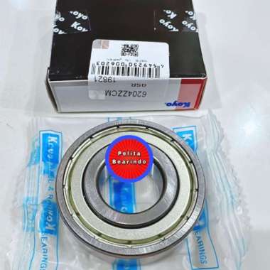 BEARING 6204 ZZ KOYO 6204ZZ TUTUP BESI