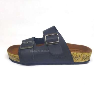 Sandal Fladeo Pria Slop Size 39 - 43 41 Hitam