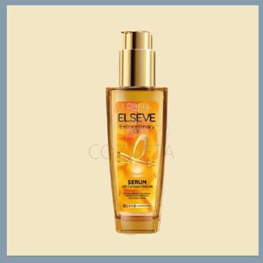 Loreal Elseve Extraordinary Oil Hair Serum Gold 100ml Serum Rambut Normal