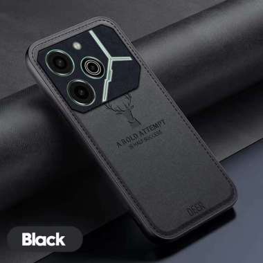 Softcase Tecno Pova 6 / Pova 6 Pro 5G Case Cloth Jeans Camera Protect Tecno Pova 6 Biru