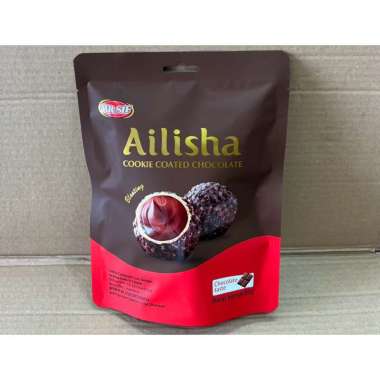Ailisha Chocolate Cokelat 80gr Mr.SIF Ailisha Golden Cookies Coklat 66gr Ailisha Choco 80gr