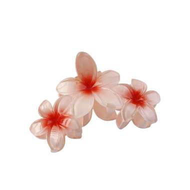 OEM SK-C1152 Jepit Rambut 3 Bunga Kamboja Frangipani Hairclip / Hair Claw Jedai Kamboja Bali Triplet