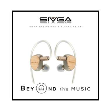 SIVGA Que 10mm Beryllium Diaphragm Dynamic Driver Earphones High Fidelity In Ear Monitor IEM Wired E