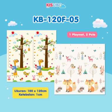 [BISA INSTANT✓] DENO KISUBO XPE Playmat Foldable Tikar Matras Bayi M 180X120 FOLD 05