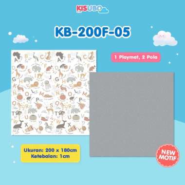 [BISA INSTANT✓] DENO KISUBO XPE Playmat Foldable Tikar Matras Bayi XL 200X180 FOLD 05
