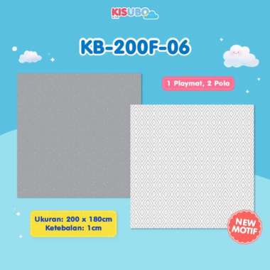 [BISA INSTANT✓] DENO KISUBO XPE Playmat Foldable Tikar Matras Bayi XL 200X180 FOLD 06