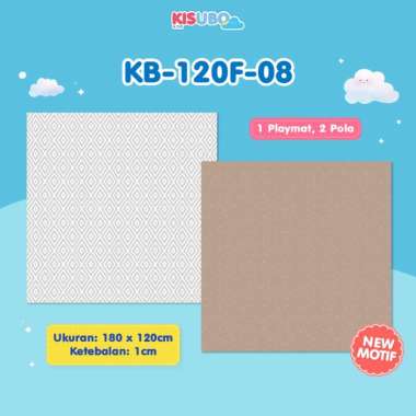 [BISA INSTANT✓] DENO KISUBO XPE Playmat Foldable Tikar Matras Bayi M 180X120 FOLD 08