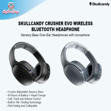 SKULLCANDY CRUSHER EVO WIRELESS HEADPHONE BLUETOOTH WITH PERSONAL SOUND