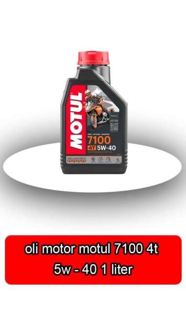oli motor motul 7100 4t 5w-40 5w40 1 ltr - 68091 -