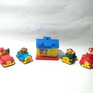 Maskot Ronald Mcd 1993 Happy Meal Village House Hongkong Mcdonald Toys