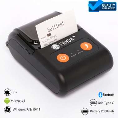 Printer Bluetooth Portable Panda PRJ-R58B-II ( USB + Bluetooth )