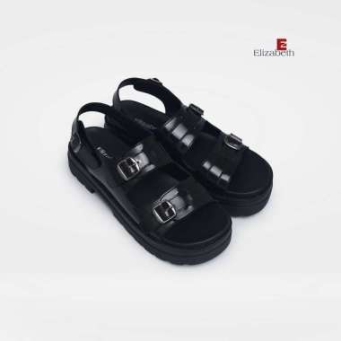 Elizabeth Shoes - Sandal Sling Casual 0468-0338 39 Black