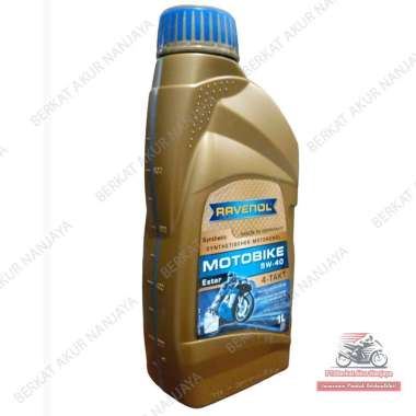 OLI RAVENOL MOTOBIKE 5W-40 1 LITER "MADE IN GERMANY" - BASE OIL PAO+ESTER