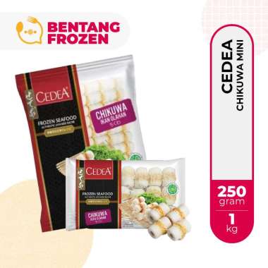 Cedea Chikuwa Mini 250gr - 1kg Chikuwa Tray 250gr