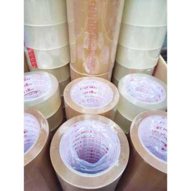 Lakban 100 Yard x 2" / 48 MM Bening Coklat, Harga Dus Campur