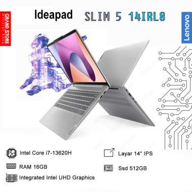 LAPTOP LENOVO IDEAPAD SLIM 5 IPS Intel Core i7-13620H 16GB/512GB WIN 11 HOME