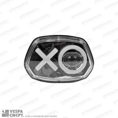 Daymaker Led Headlamp Race Boy Xo Chrome Vespa Sprint 3v Iget
