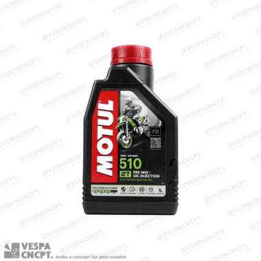Oli Samping Motul 2t 510 Vespa Motor Universal 2 Tak 1000 Ml