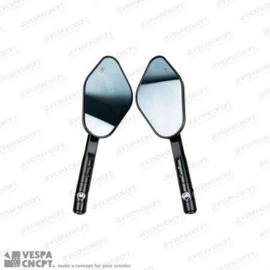 Spion Rizoma Elisse Black Vespa Sprint Primavera Lx Gts Universal