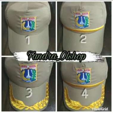 TOPI PNS PEMDA DKI JAYARAYA. Kualitas Terbaik ! Golongan 3