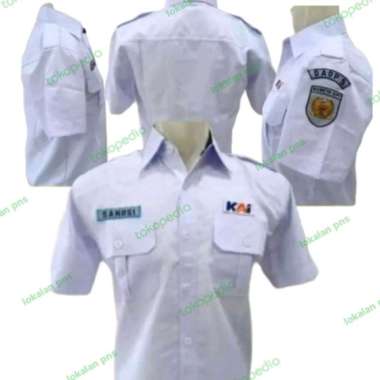 seragam KAI kemeja KAI pdh KAI baju KAI seragam kereta api kemeja R6