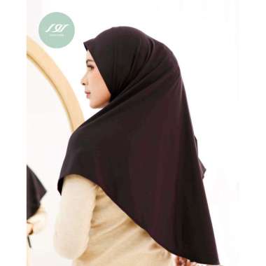 Nour Hijab Bergo Yasmin Hitam