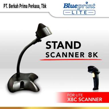 Stand Barcode Scanner Laser Infrared BLUEPRINT - Hitam