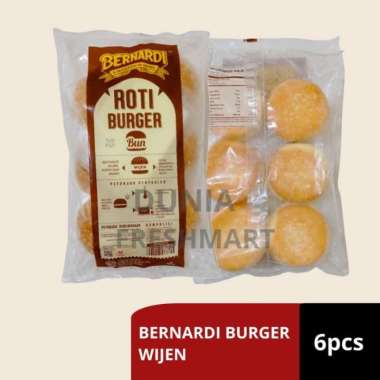 roti burger bernardi polos/wijen roti burger BURGER HITAM