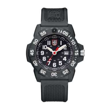 Jam Tangan Pria LUMINOX Navy Seal L-3501.F Black Dial Black Rubber Strap [ JAKARTA ]