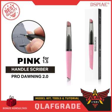 Handle Scriber PRO Dawning 2.0 Pink PT-TH - WING Cutting Bits Holder Dspiae pen pegangan panel line