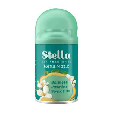 STELLA AIR FRESHENER MATIC BALINESE JASMINE 160ML REFILL