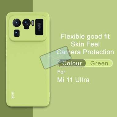 Original Imak Ultra thin Frosted Xiaomi Mi 11 Ultra Matte Soft Case Mi 11 Ultra Hijau