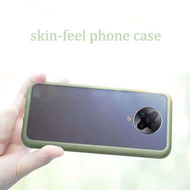 Case Xiaomi Poco F2 Pro Hard SoftCase Aero Frosted Matte Original Case Hitam