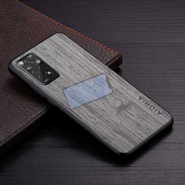 Case Redmi Note 11 Pro 4G 5G Case Aioria Bambu Pattern Original Redmi Note 11 Pro Case 5G Light Gray